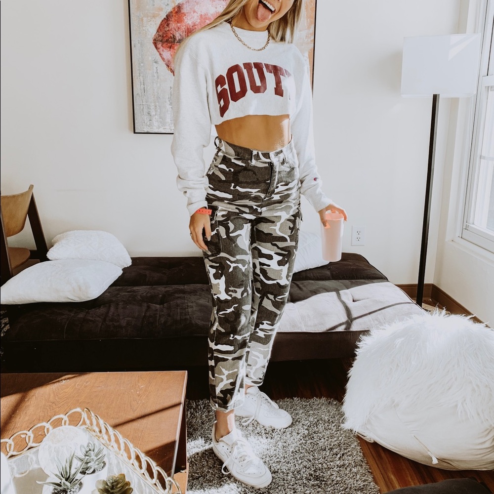 South Carolina cropped sweatshirt